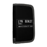 LYN   BENLOT  Folio Planners