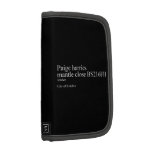 Paige harries mantle close  Folio Planners