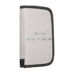 DDJJCC
 
 Lucky's Fun Run  Folio Planners