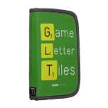 Game
 Letter
 Tiles  Folio Planners