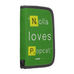 'Nolla 
 loves
 Popcat'  Folio Planners