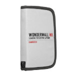 wonderwall  Folio Planners