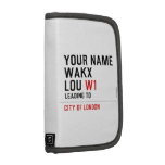 Your Name WAKX LOU  Folio Planners
