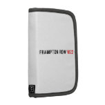 FRAMPTON ROW  Folio Planners