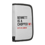 BENNETT IS A CHOPPER  Folio Planners