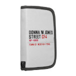 Donna M Jones STREET  Folio Planners