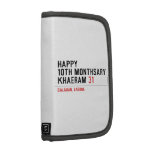 Happy 10th Monthsary Khaeram  Folio Planners