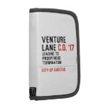 Venture  Lane  Folio Planners