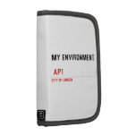 My environment    Folio Planners