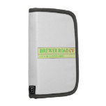 brewer road  Folio Planners