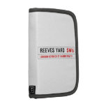 Reeves Yard   Folio Planners