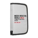 mOSHI mONSTERS wORLD  Folio Planners