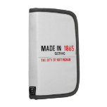 Made In   Folio Planners