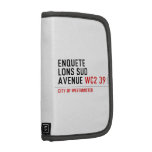 enquete  lons sud  avenue  Folio Planners