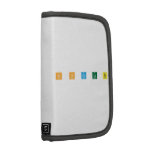 C H Co La Te  Folio Planners