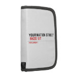 YOURINATION STREET    Folio Planners