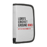 LORD'S CRICKET GROUND  Folio Planners