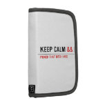 Keep calm  Folio Planners