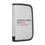 LONDON STREET SIGN  Folio Planners