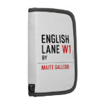 English Lane  Folio Planners