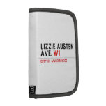 Lizzie Austen Ave.  Folio Planners