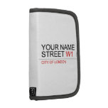 Your Name Street  Folio Planners