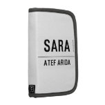 sara  Folio Planners