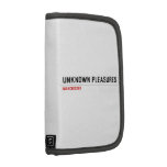 unKNOWN PLEASURES  Folio Planners