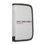 purple voucher avenue  Folio Planners