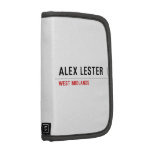 Alex Lester  Folio Planners