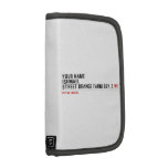 Your Name ishmael Street orange farm dzk 3  Folio Planners