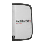 karibu breakfast  Folio Planners