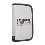 awesomeness street  Folio Planners