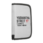 Yushantha  Street  Folio Planners