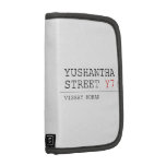 Yushantha  Street  Folio Planners