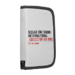SQUAD ONE SOUND INTERNATIONAL   Folio Planners