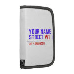 Your Name Street  Folio Planners