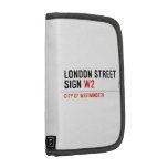 LONDON STREET SIGN  Folio Planners