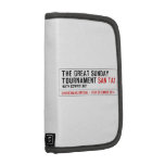 The Great Sunday Tournament  Folio Planners