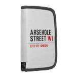 Arsehole Street  Folio Planners
