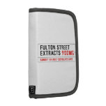 Fulton street Extracts  Folio Planners