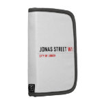 JONAS STREET  Folio Planners
