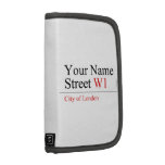 Your Name Street  Folio Planners