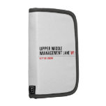 Upper Middle Management Lane  Folio Planners