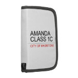 AMANDA class 1C  Folio Planners