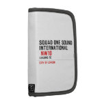 SQUAD ONE SOUND INTERNATIONAL   Folio Planners
