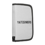 YATESENDERS  Folio Planners