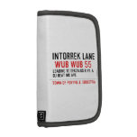 Intorrek Lane   Folio Planners