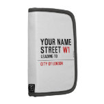 Your Name Street  Folio Planners