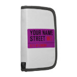 Your Name Street  Folio Planners